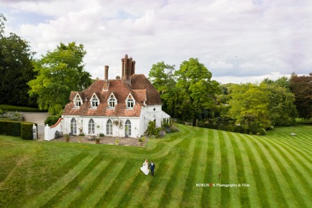 Wedding at Houghton Lodge on the River Test, Hampshire - Sarah & Liam