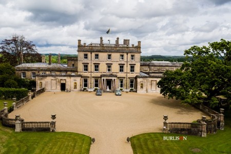 Aerial view Somerley House