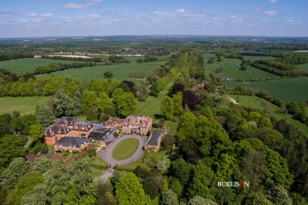 Aerial Photo Lainston House