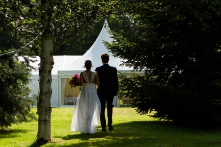 Marquee Wedding, Hampshire