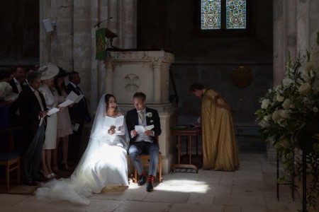 Christchurch Priory Wedding
