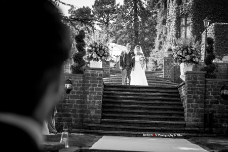 An Outdoor Wedding Ceremony at Pennyhill Park, Surrey - Katy & Gregg