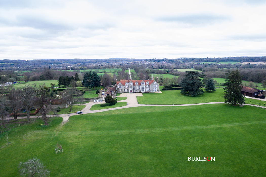 Aerial Drone at Loseley Park