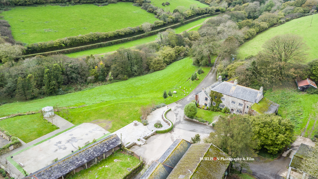 Aerial Drone Shoot Pengenna Manor
