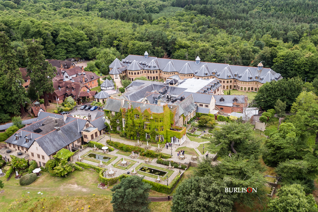 Pennyhill Park Aerial 
