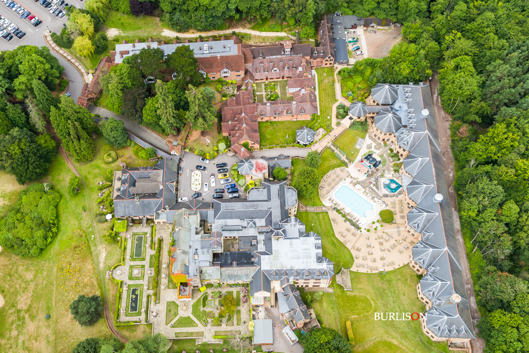 Aerial Photo Pennyhill Park